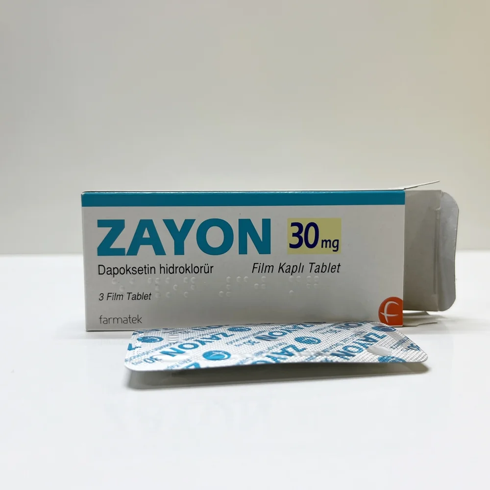 zayon 30 mg dapoksetin